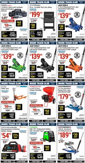 Harbor Freight - Inside Track Club Member Prices