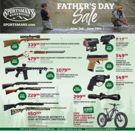 Sportsman's Warehouse - Father´s day Sale