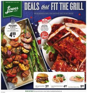 Lowes Foods - Summer Grilling Flyer