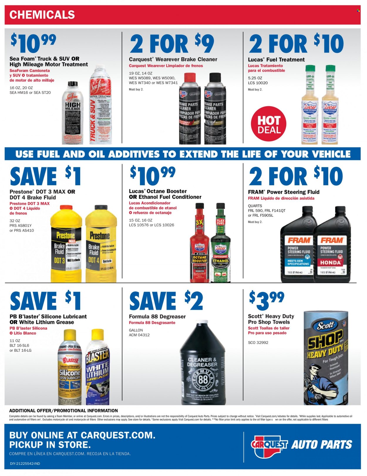 Carquest flyer  - 06.23.2022 - 08.24.2022. Page 8.