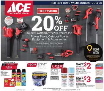 ACE Hardware San Jose weekly ads