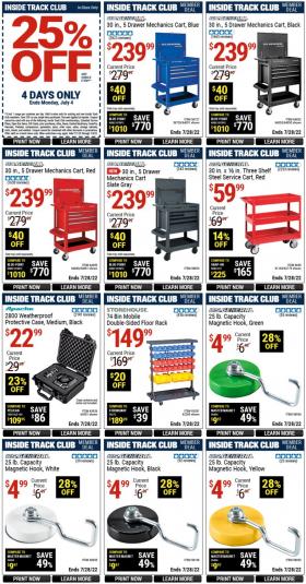 Harbor Freight - Inside Track Club Member Prices