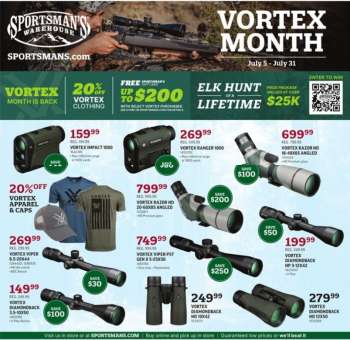 Sportsman's Warehouse Indianapolis weekly ads