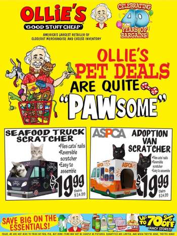 Ollie's Bargain Outlet Ad - Current Flyer