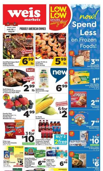 Weis Ad - Ad Specials