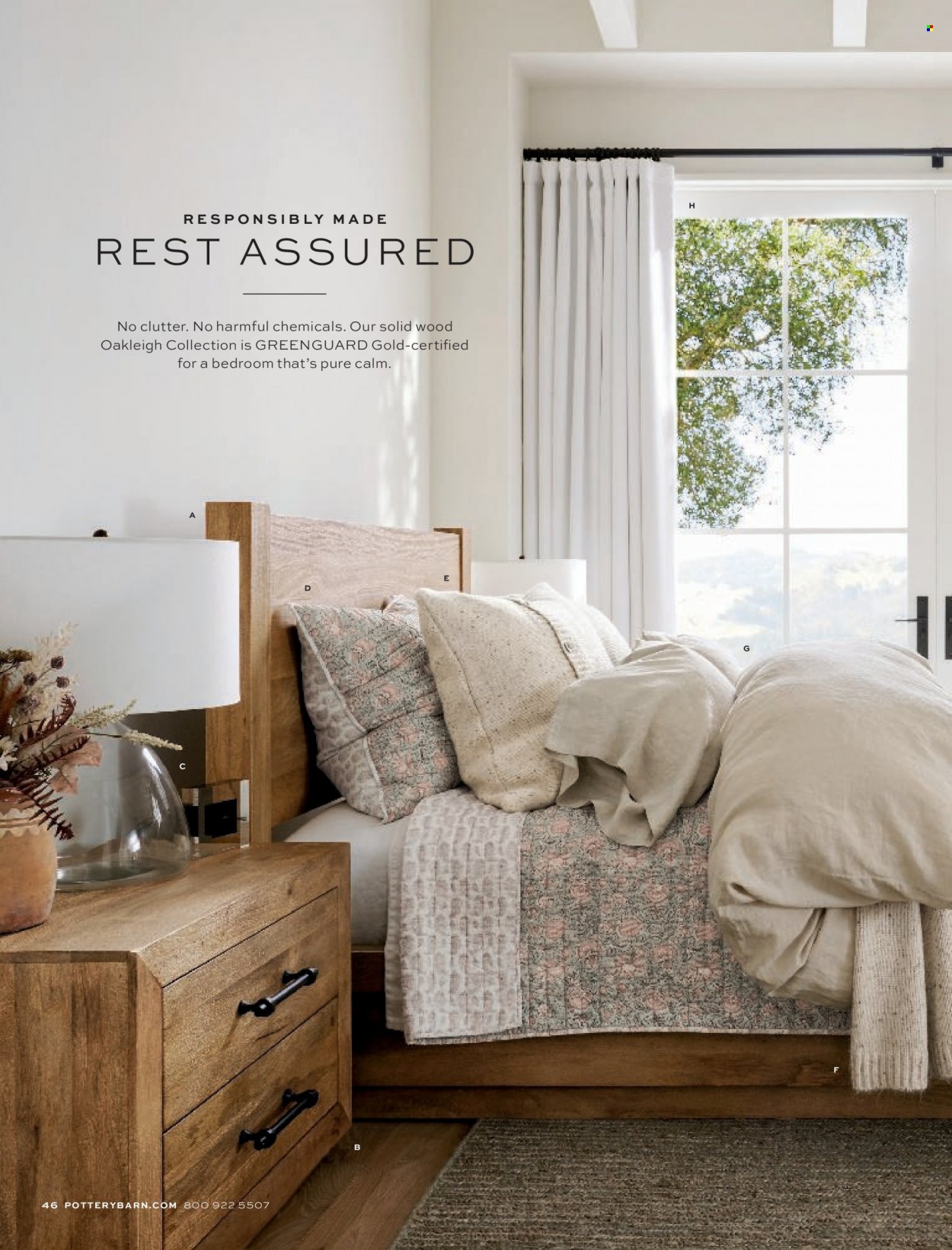 Pottery Barn flyer . Page 46.