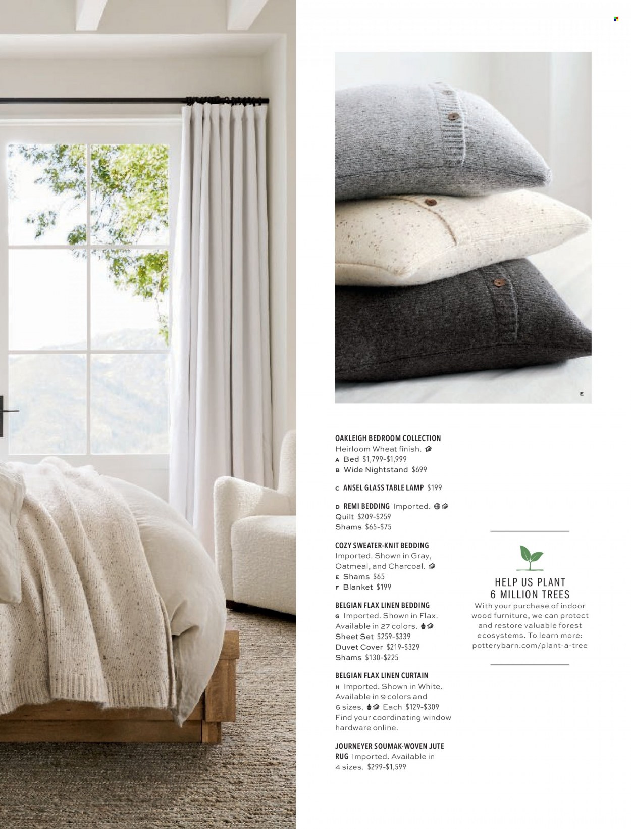 Pottery Barn flyer . Page 47.