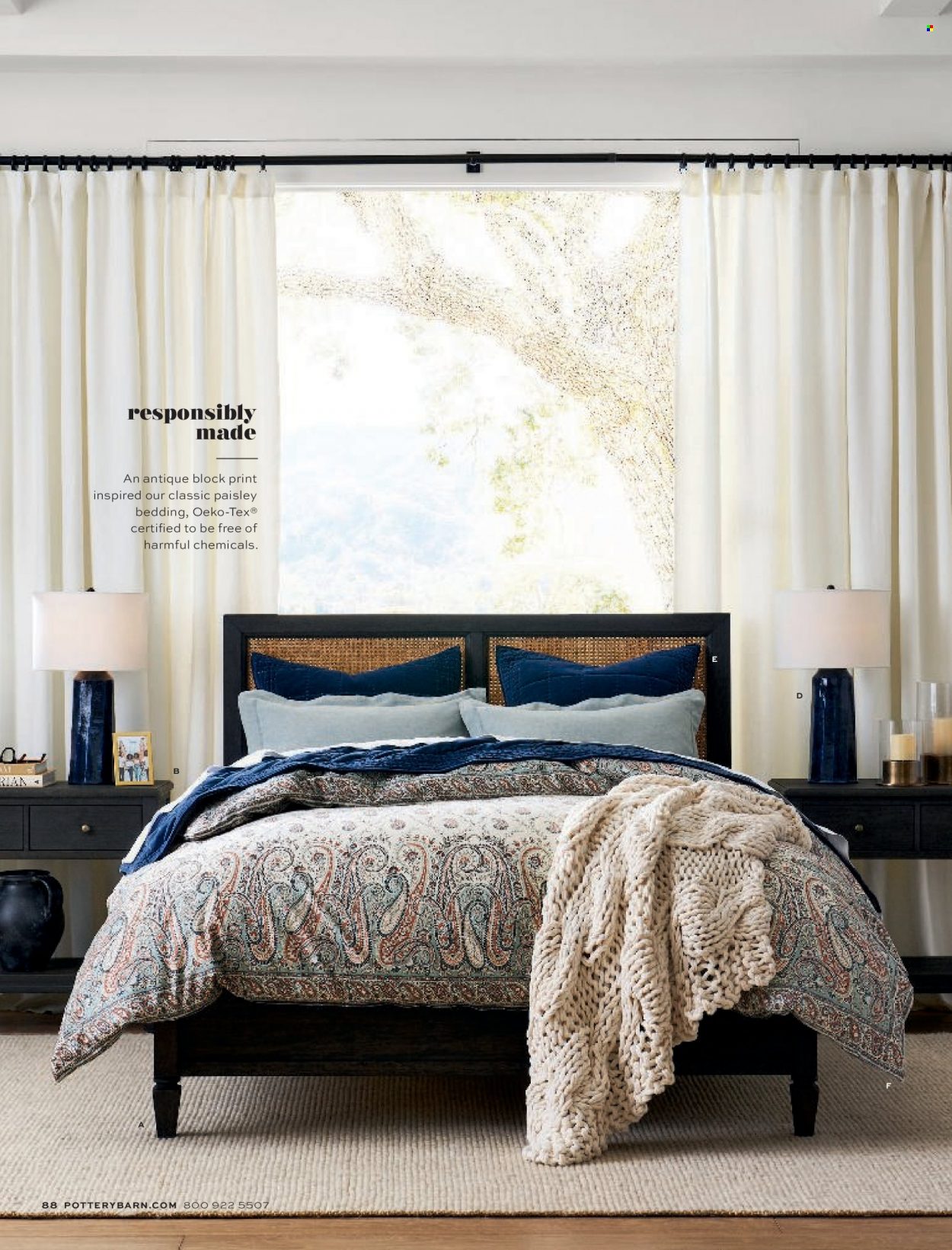 Pottery Barn flyer . Page 88.