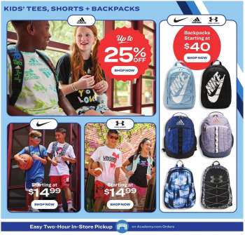 Academy Sports + Outdoors Flyer - 08/15/2022 - 08/28/2022.