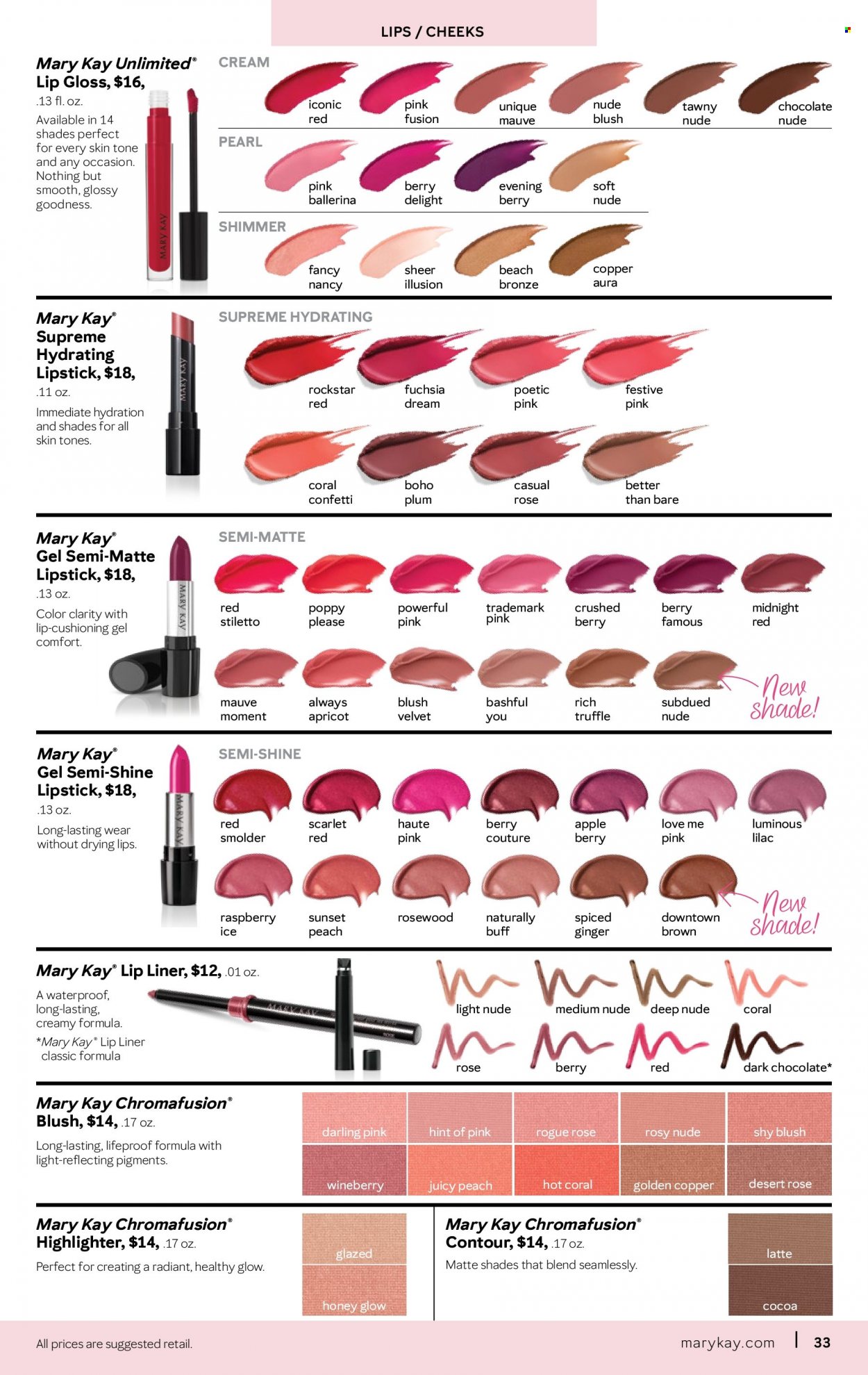 Mary Kay flyer  - 08.16.2022 - 11.15.2022. Page 33.
