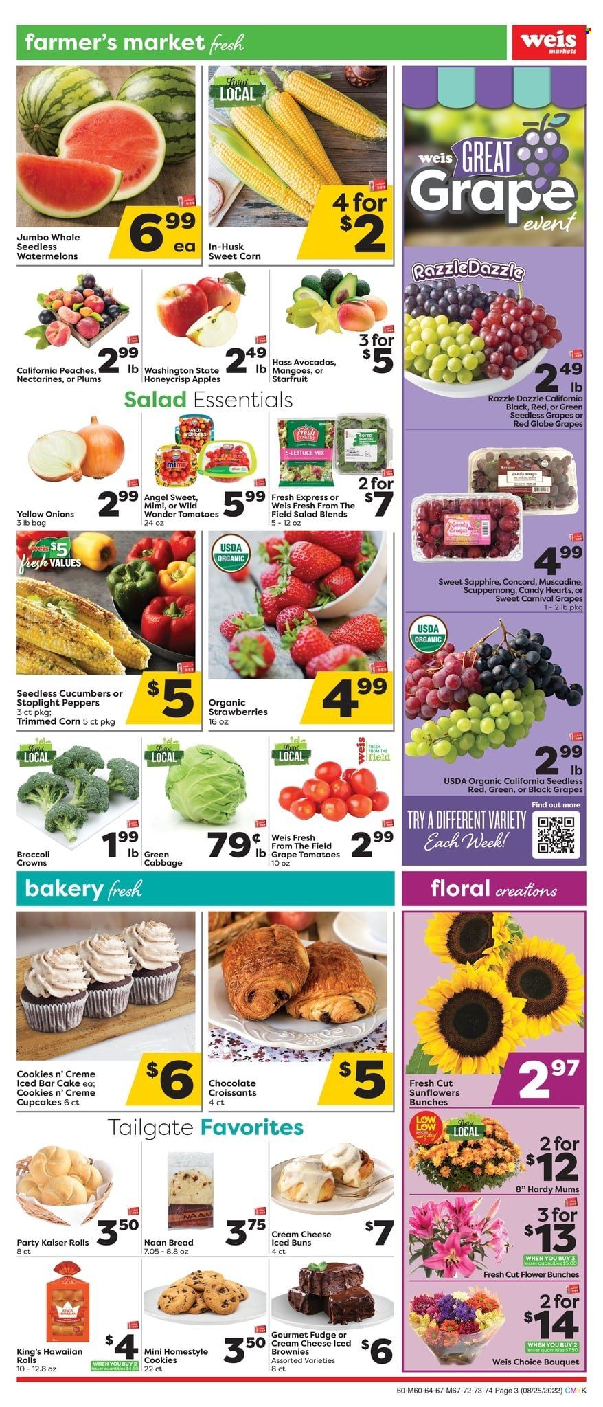 Weis flyer  - 08.25.2022 - 10.05.2022. Page 3.