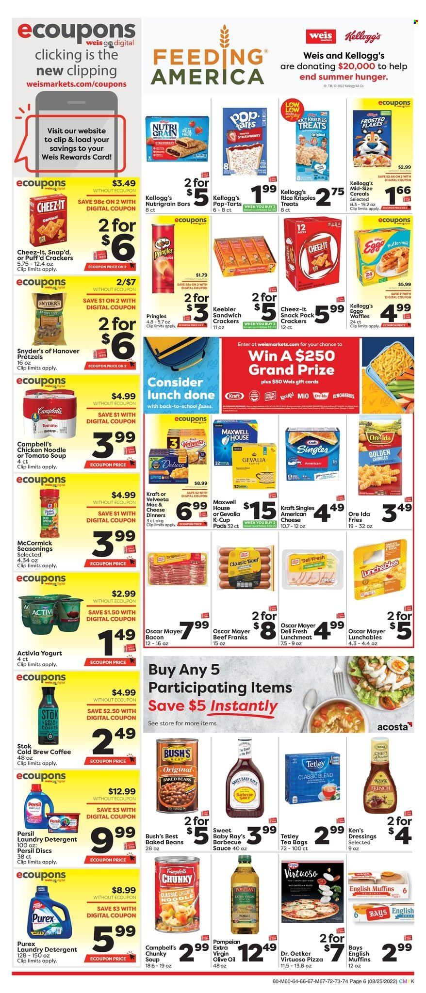 Weis flyer  - 08.25.2022 - 10.05.2022. Page 7.
