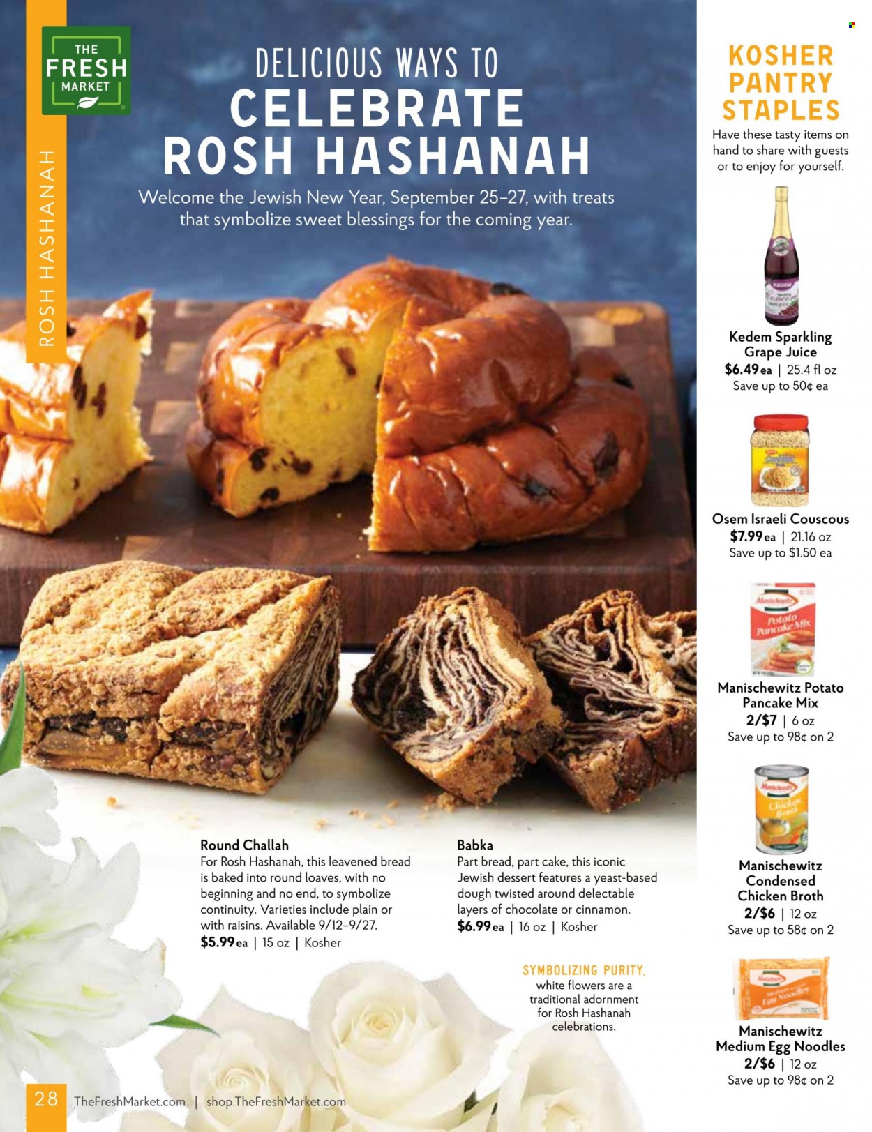 The Fresh Market flyer  - 08.31.2022 - 10.04.2022. Page 28.