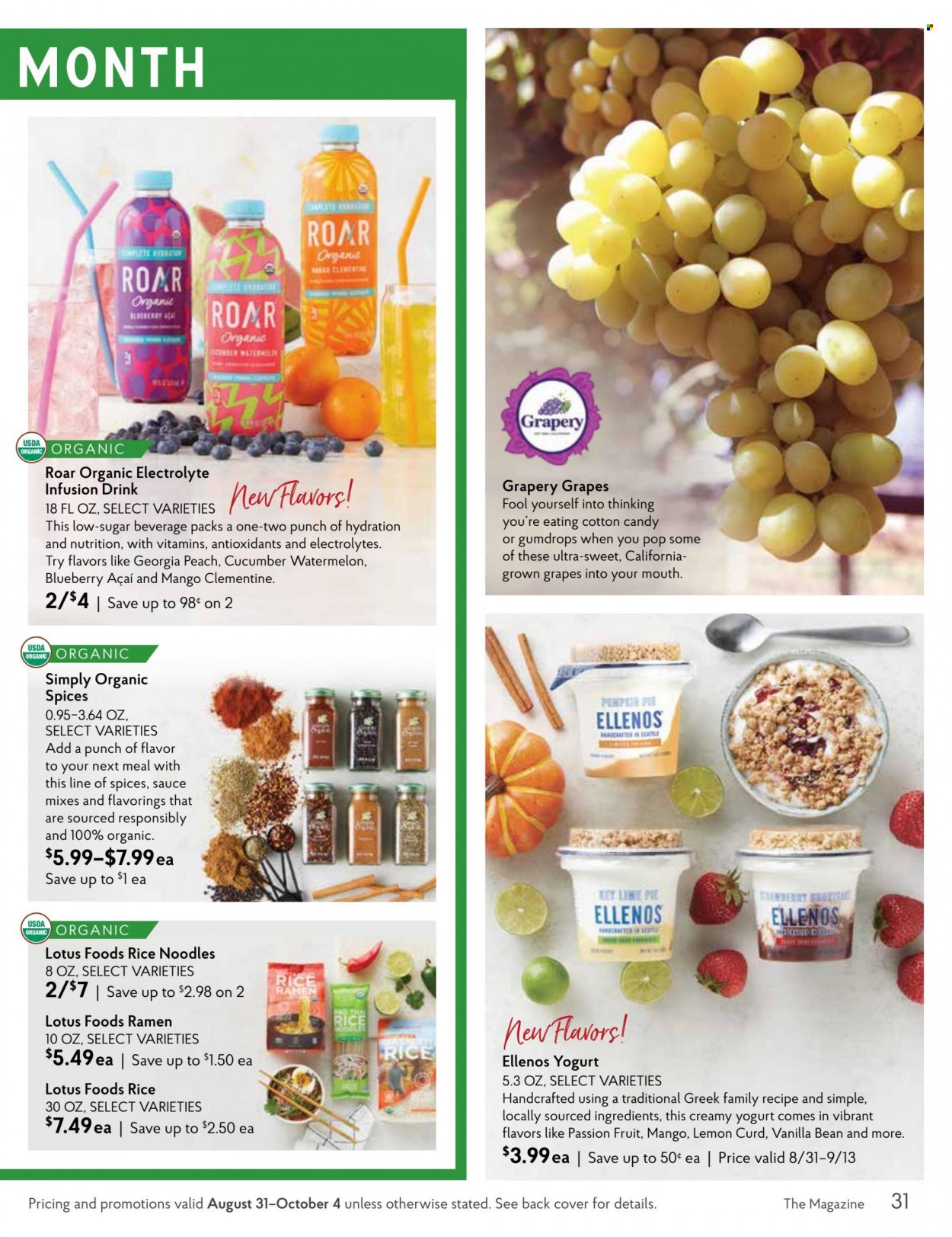 The Fresh Market flyer  - 08.31.2022 - 10.04.2022. Page 31.