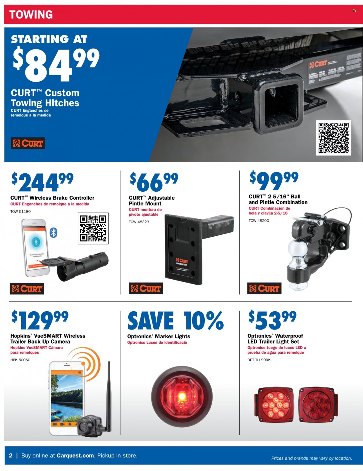 Carquest flyer  - 08.25.2022 - 10.05.2022. Page 2.