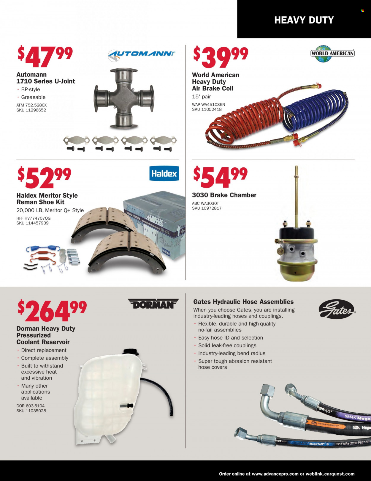 Carquest flyer  - 09.01.2022 - 10.31.2022. Page 3.