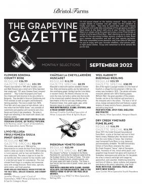 Bristol Farms - The Grapevine Gazette