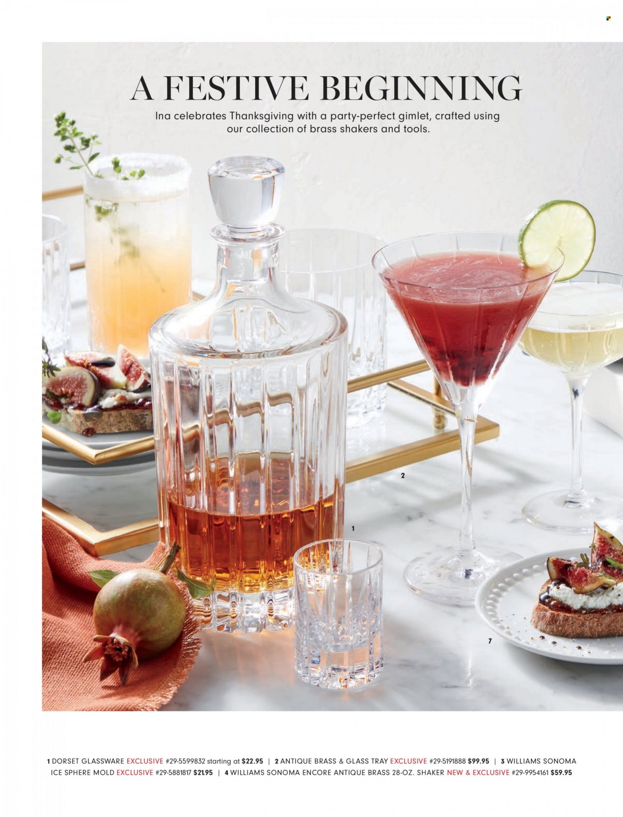 Williams-Sonoma flyer . Page 10.