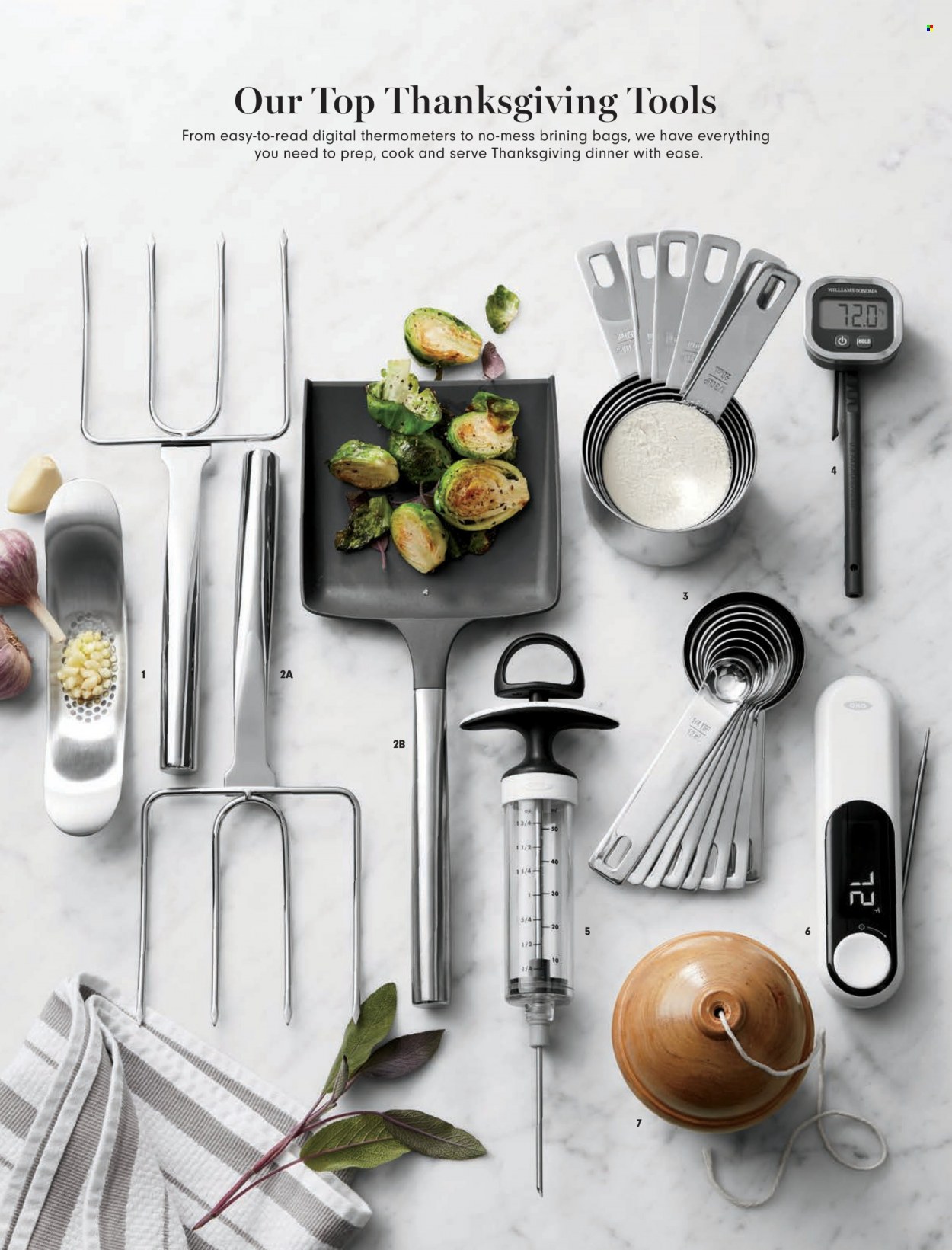 Williams-Sonoma flyer . Page 14.