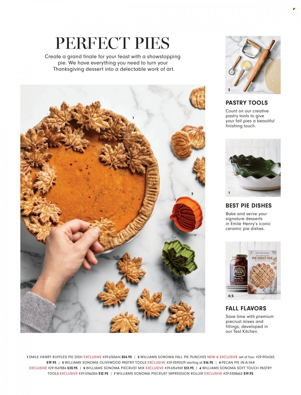Williams-Sonoma flyer . Page 26.