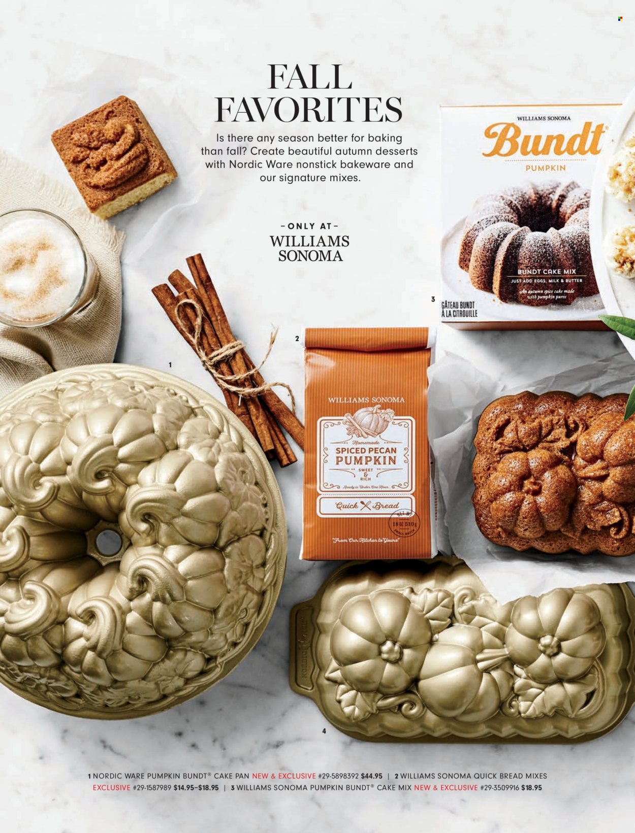 Williams-Sonoma flyer . Page 40.