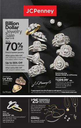 JCPenney - Billion Dollar Jewelry Sale