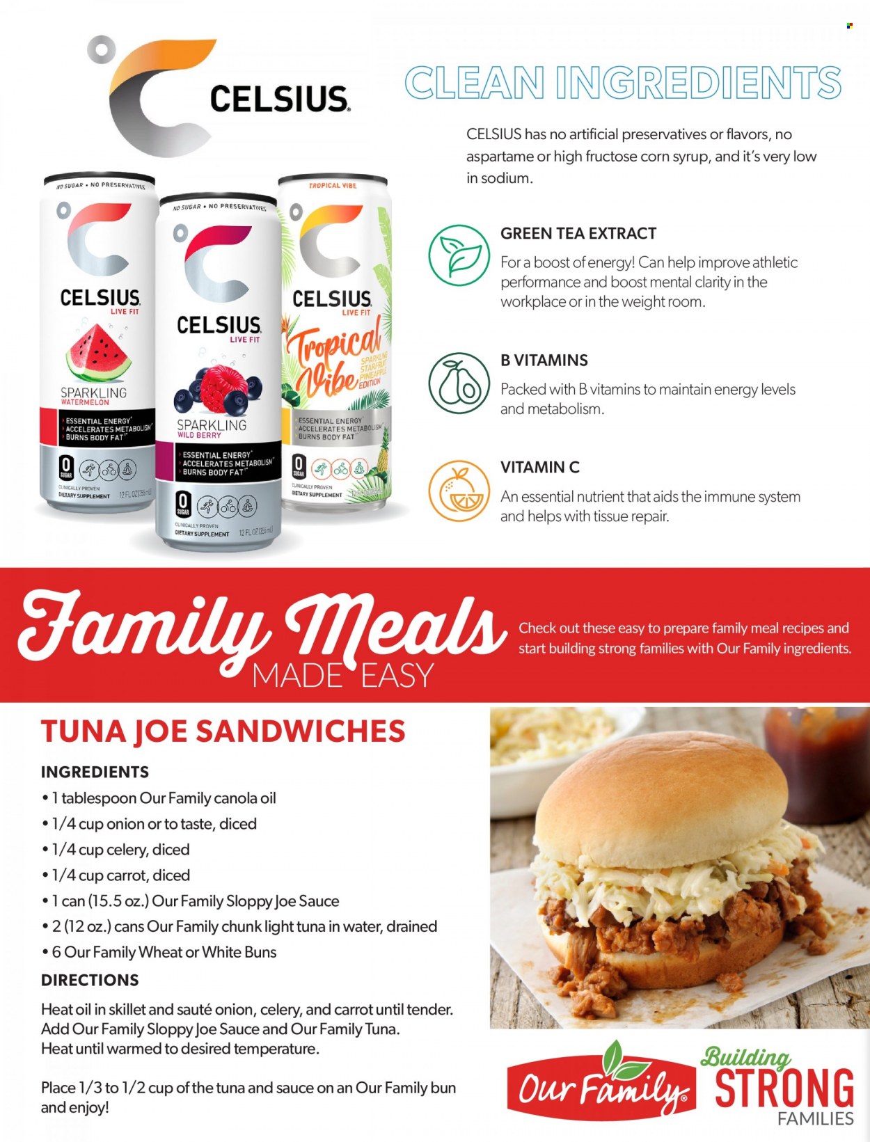 Family Fare flyer . Page 6.