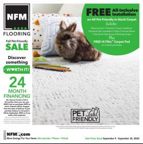 Nebraska Furniture Mart - Flooring Fall-Pet Friendly Sale