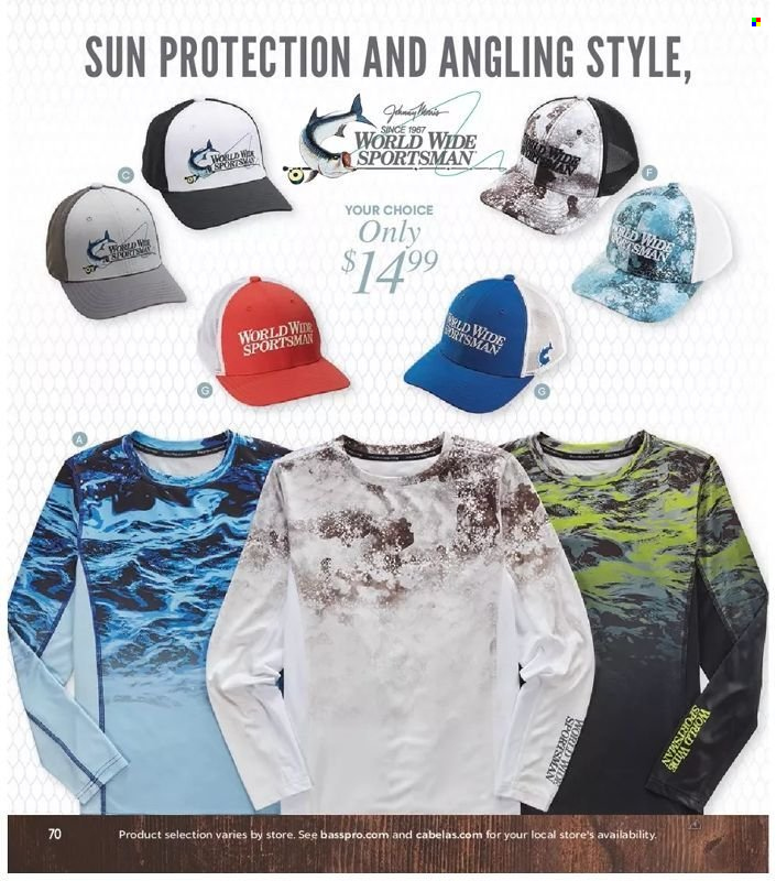 Bass Pro Shops flyer . Page 70.