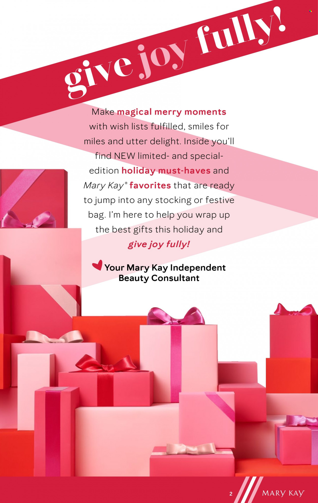 Mary Kay flyer  - 09.16.2022 - 11.15.2022. Page 2.