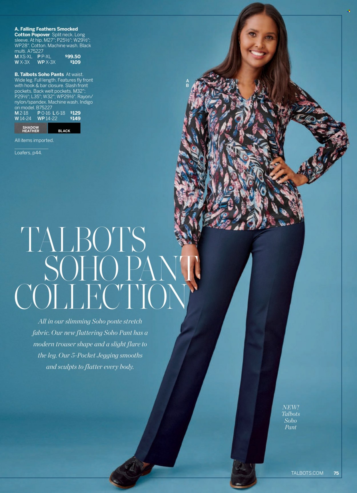 Talbots flyer  - 10.01.2022 - 10.31.2022. Page 72.