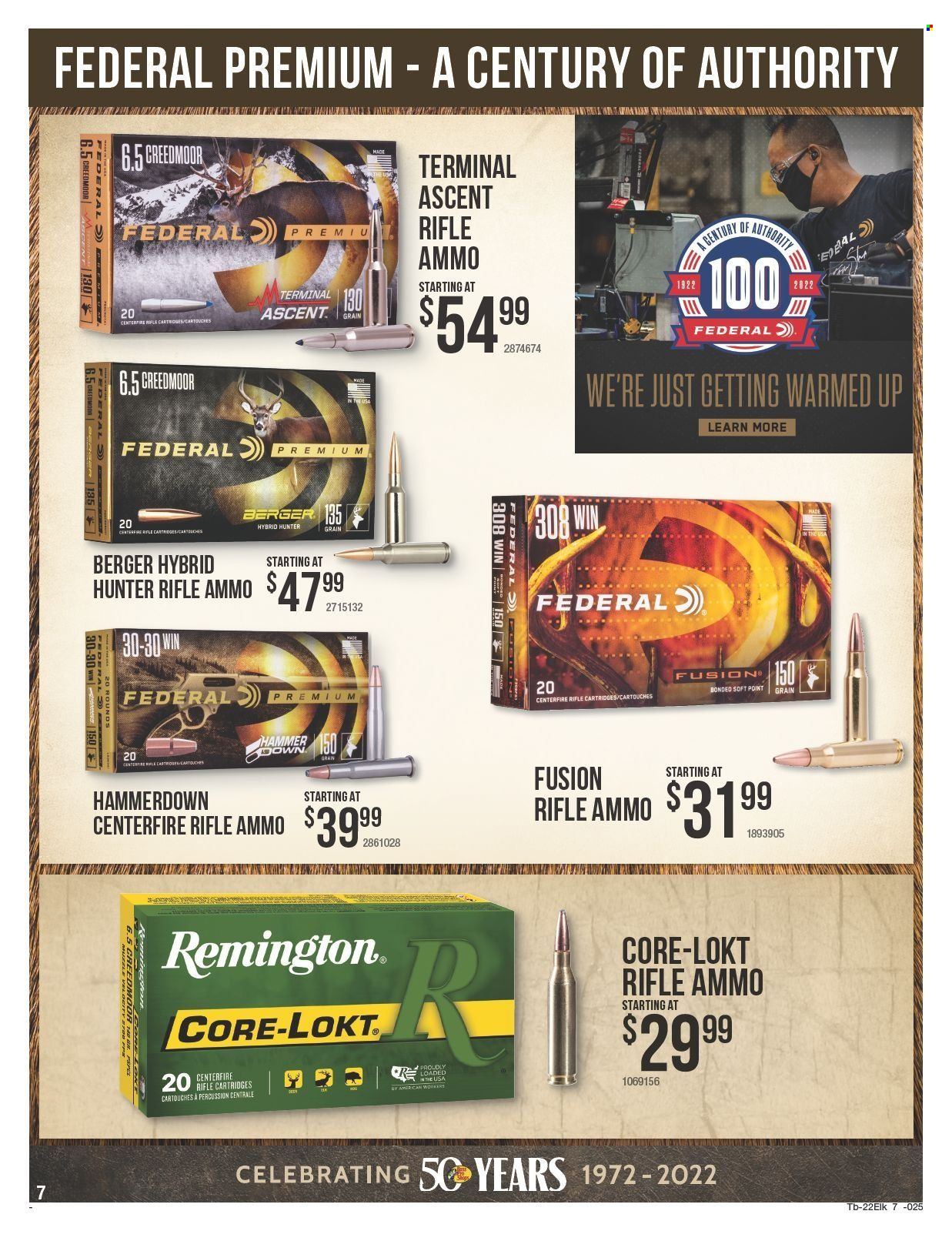 Bass Pro Shops flyer  - 09.15.2022 - 10.12.2022. Page 7.