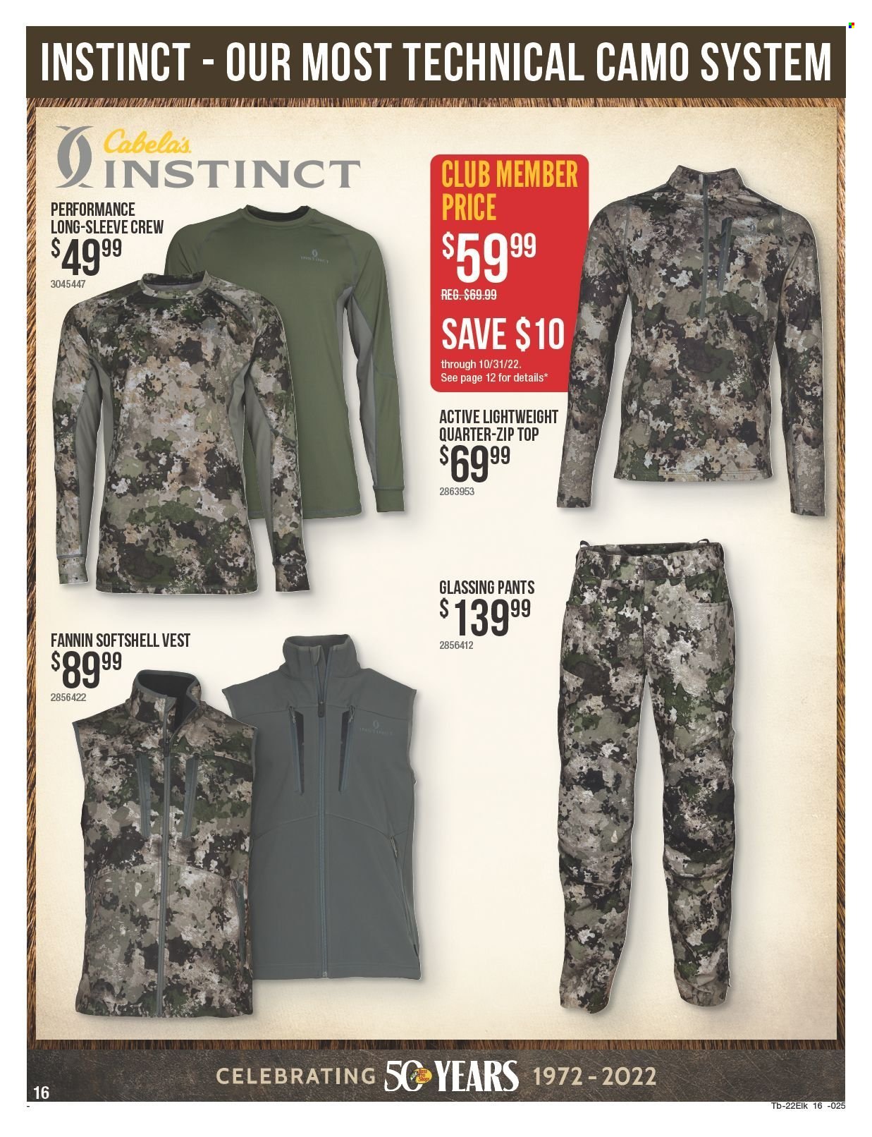 Bass Pro Shops flyer  - 09.15.2022 - 10.12.2022. Page 16.