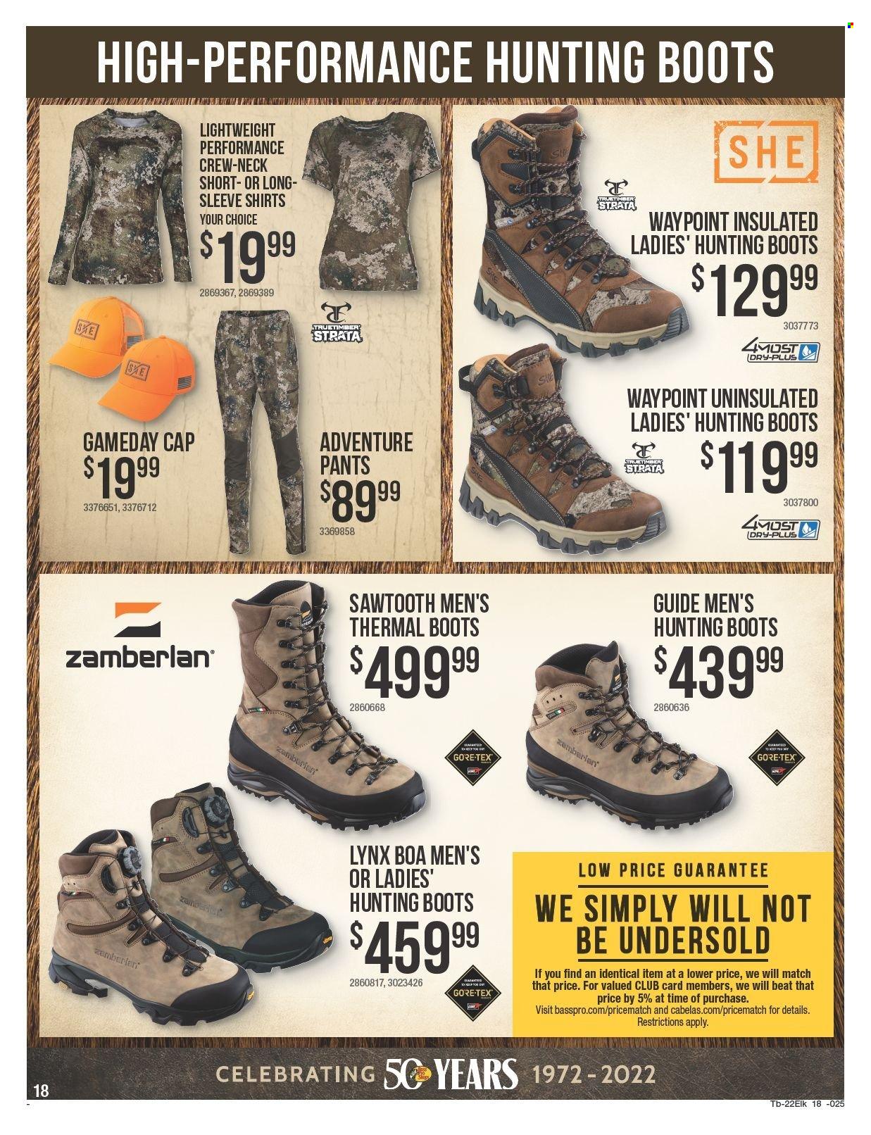 Bass Pro Shops flyer  - 09.15.2022 - 10.12.2022. Page 18.