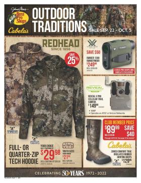 Bass Pro Shops - Outdoor Traditions Hunting Sale!