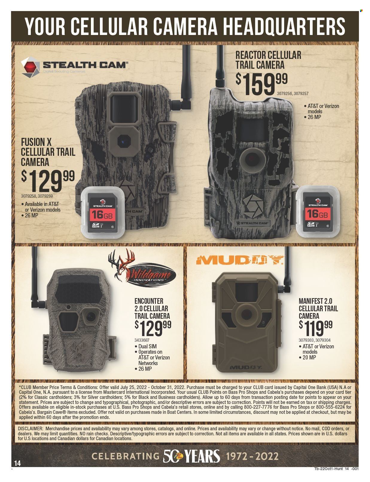 Bass Pro Shops flyer  - 09.22.2022 - 10.05.2022. Page 14.