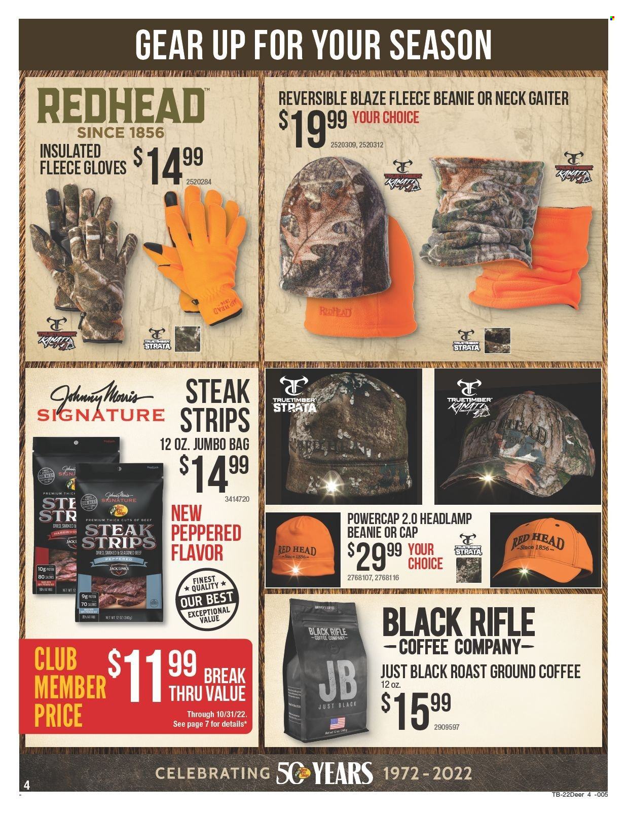 Bass Pro Shops flyer  - 09.22.2022 - 10.19.2022. Page 4.