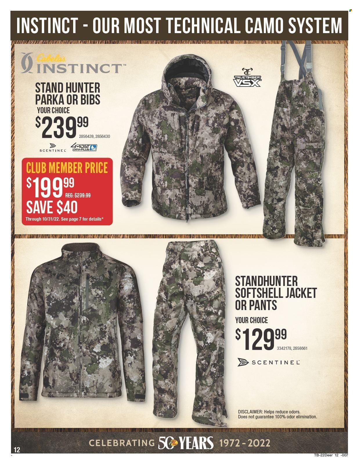 Bass Pro Shops flyer  - 09.22.2022 - 10.19.2022. Page 12.