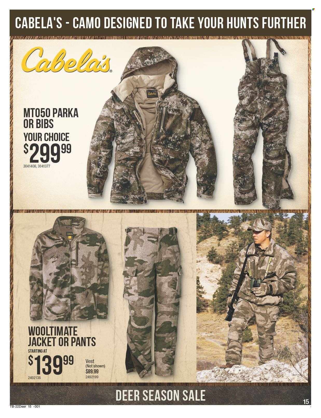 Bass Pro Shops flyer  - 09.22.2022 - 10.19.2022. Page 15.