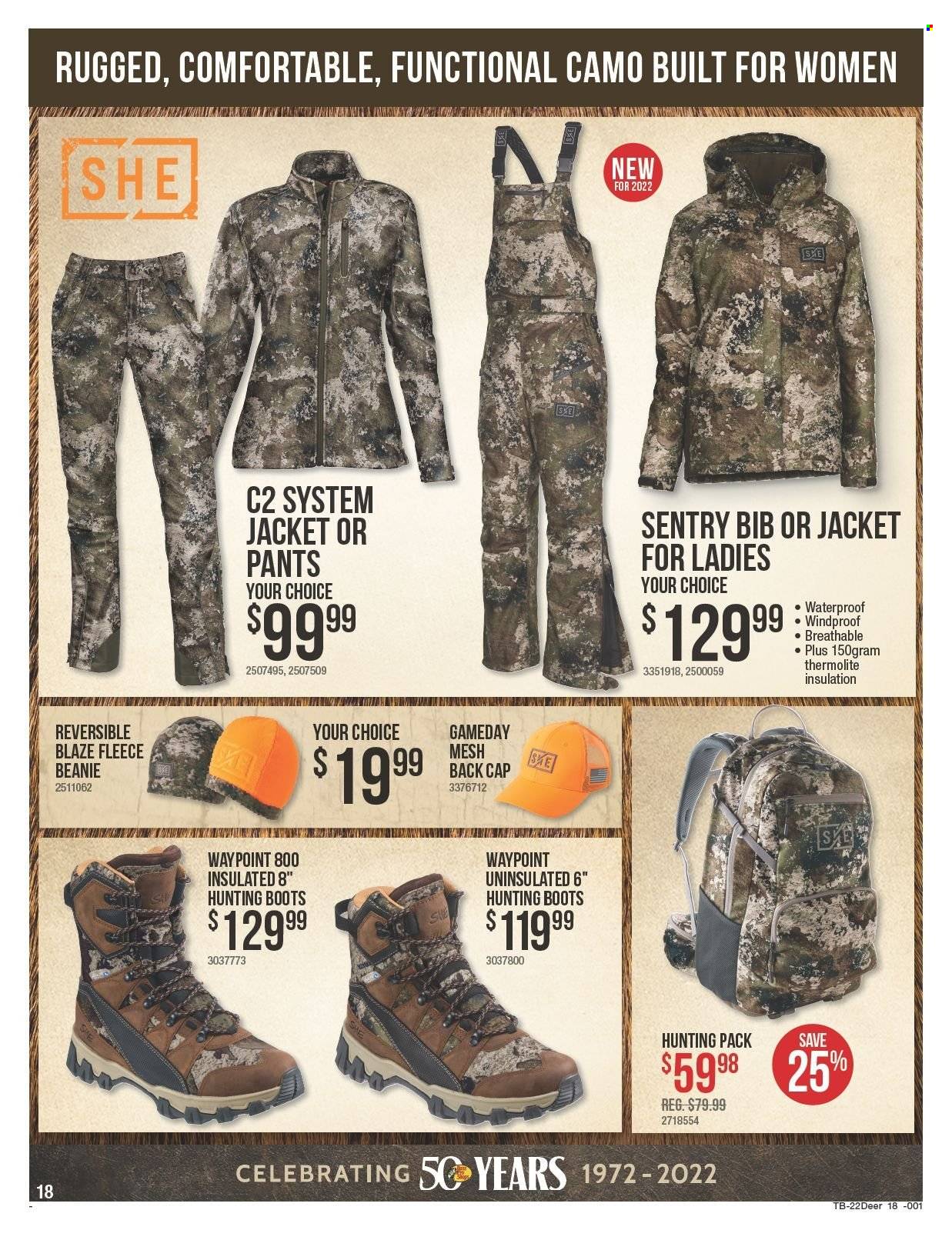 Bass Pro Shops flyer  - 09.22.2022 - 10.19.2022. Page 18.