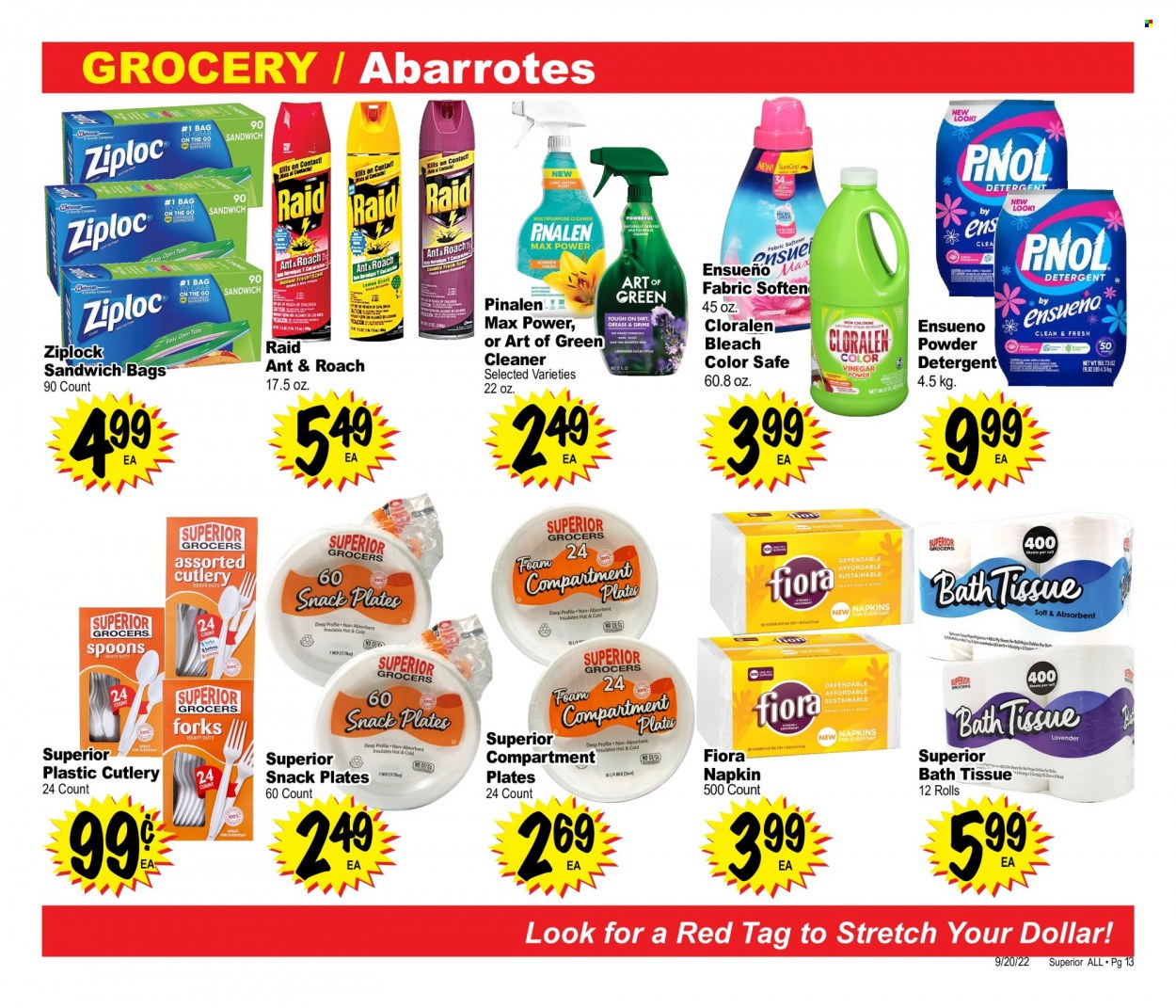 Superior Grocers flyer  - 09.20.2022 - 10.24.2022. Page 13.