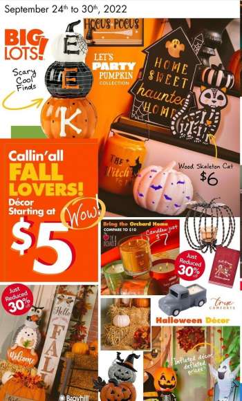Big Lots Simi Valley weekly ads