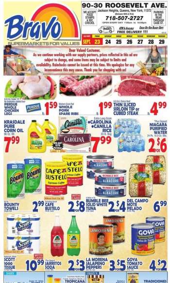 Bravo Supermarkets New York weekly ads