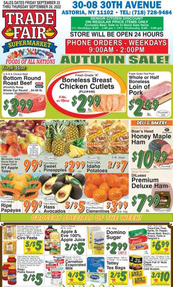 Trade Fair Supermarket New York weekly ads