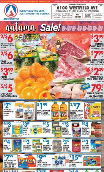 Associated Supermarkets New York weekly ads