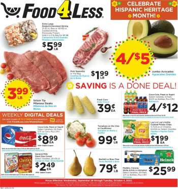 Food 4 Less Tulare weekly ads
