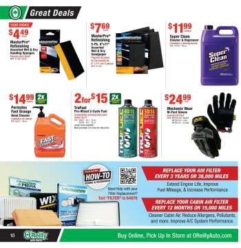 O'Reilly Auto Parts Flyer - 09/28/2022 - 10/25/2022.