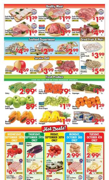 Valley Marketplace Flyer - 09/28/2022 - 10/04/2022.