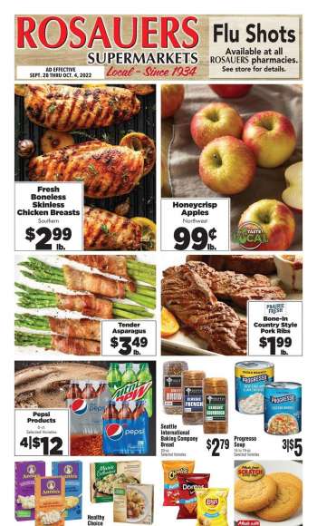Rosauers Lewiston weekly ads