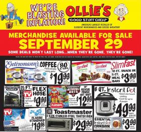 Ollie's Bargain Outlet - Current Flyer